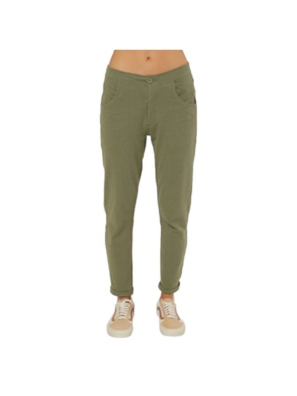 O'Neill Minerva Knit Pant with Enzyme Wash, Olivine, size Large